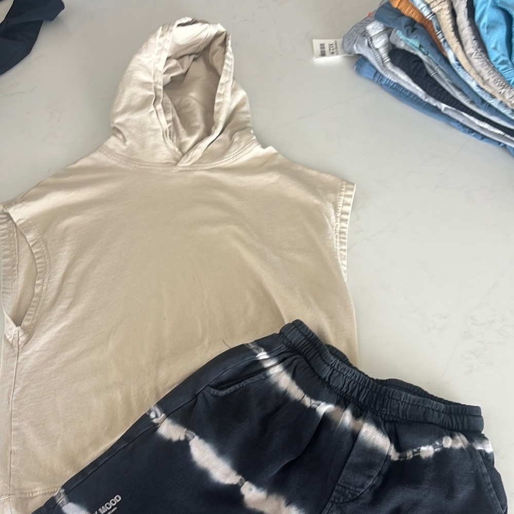 Zara Cream and Black Kids Matching Set
